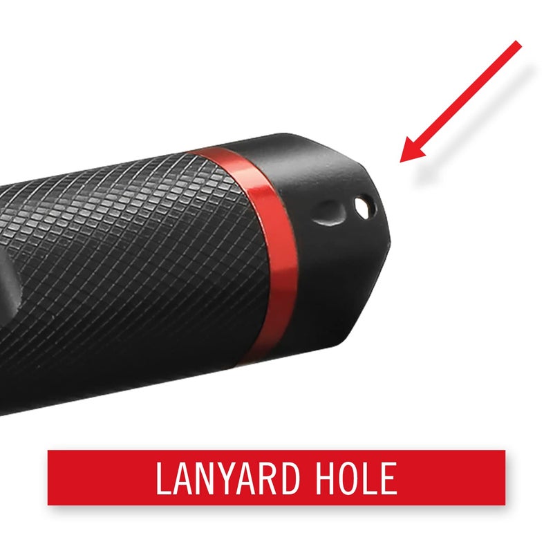 CoastÂ® G26 415 Lumen Bulls-Eyeâ„¢ Spot Beam LED Flashlight, Batteries Included, Black - Image 5